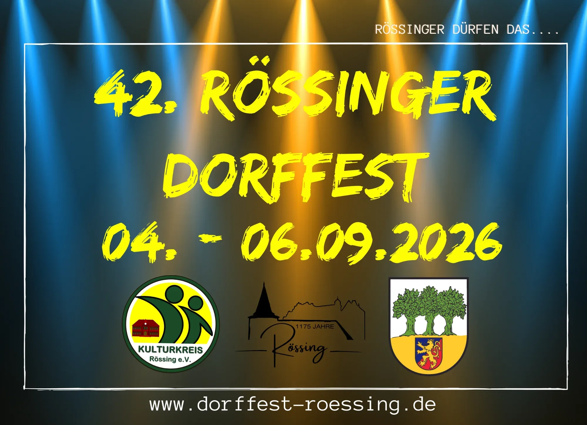 42. Rössinger Dorffest